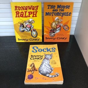Lot of 3 Beverly Cleary kids books